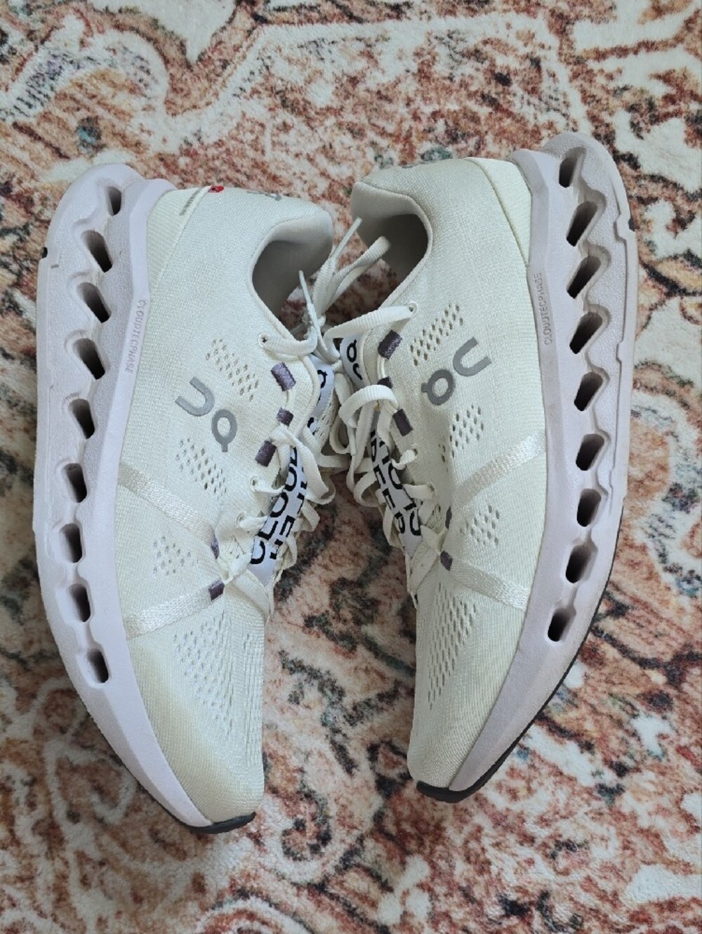 On Running Women's Cloudsurfer 2 Running Sneakers White/lilac Size 10 - Picture 6 of 8